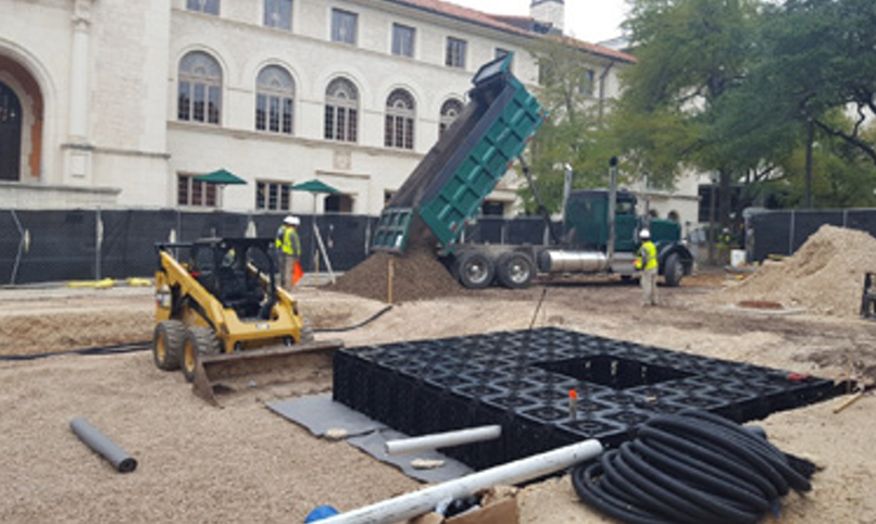 Cells, tree opening, and structural soil delivery