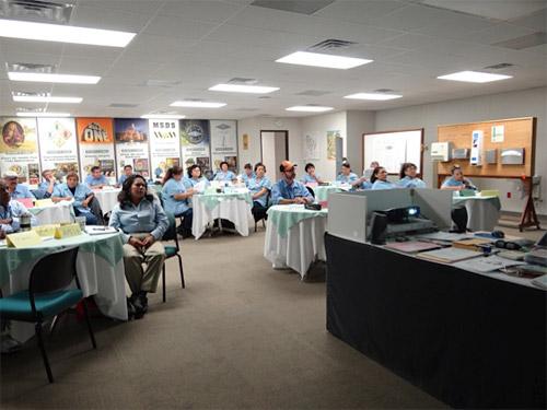 Custodial team member training