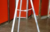 Easel, metal tripod