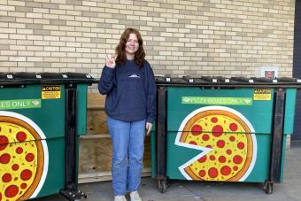 pizza box composting