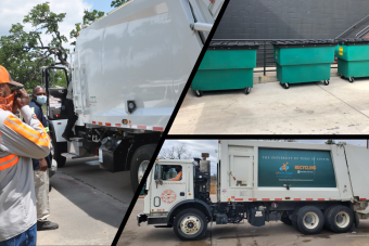 Collage of Solid Waste and Recycling